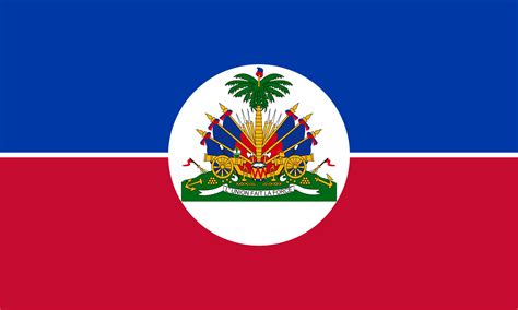 haiti flag to color